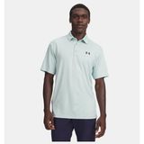 Under Armour Erkek UA Playoff Jacquard Polo T-Shirt - Mavi - Mavi