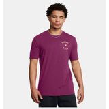 Under Armour Erkek Ua Project Rock 7 Kısa Kollu Tişört 1386878-505 - Mor-505 - XS