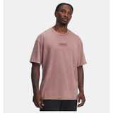 Under Armour Erkek UA Project Rock Heavyweight Oversize T-Shirt - Kahverengi