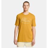 Under Armour Erkek UA Project Rock Made Not Born Kısa Kollu T-shirt - Altın