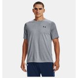 Under Armour Erkek UA Tech 2.0 Kısa Kollu T-shirt - Gri-036 - XS