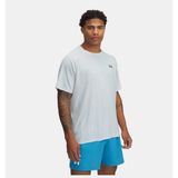 Under Armour Erkek UA Tech Textured Kısa Kollu T-shirt - Gri - 2XL