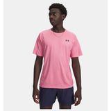 Under Armour Erkek UA Tech Textured Kısa Kollu T-shirt - Pembe