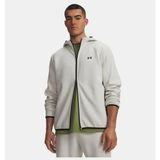 Under Armour Erkek UA Unstoppable Fleece Ceket - Beyaz