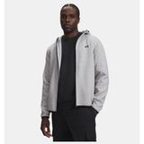Under Armour Erkek UA Unstoppable Fleece Ceket - Gri-011