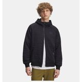 Under Armour Erkek Ua Unstoppable Fleece Txtr Fermuarlı Ceket 6003869-001 - Siyah-001 - Small (36)