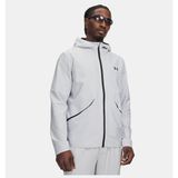 Under Armour Erkek UA Unstoppable Woven Ceket - Gri - XL