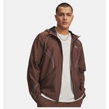 Under Armour Erkek UA Unstoppable+ Woven Ceket - Kahverengi - XL