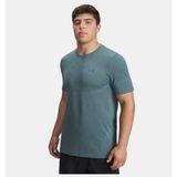 Under Armour Erkek UA Vanish Elite Dikişsiz Kısa Kollu T-shirt - Mavi - Mavi