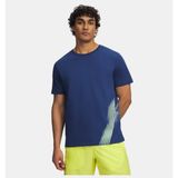Under Armour Erkek Ua Velociti Flash Logo Kısa Kollu T-Shirt - Mavi - Mavi