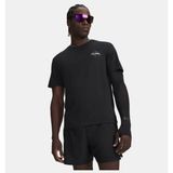 Under Armour Erkek Ua Velociti Run Cube Kısa Kollu T-Shirt - XL - Siyah