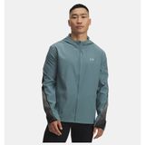 Under Armour Erkek UA Velociti Storm Kapüşonlu Ceket - Mavi - Mavi