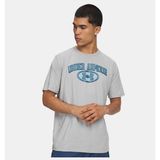 Under Armour Erkek UA Wordmark Locker Tag Kısa Kollu T-Shirt - Gri