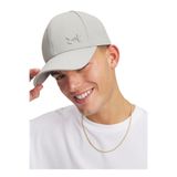 Under Armour Essential Low Metal Adj Açık Gri Şapka, Standart, 371 1389695, 069 Titanium / / Metallic Silver, Erkek