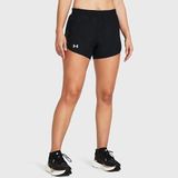 Under Armour Fly By 3 Inch Şort, XL, 121-1382438-1, Siyah, Kadın