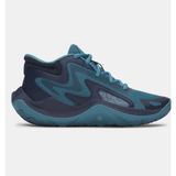 Under Armour Gs Jet '25 Çocuk Basketbol Ayakkabısı 6001587-466 - Mavi