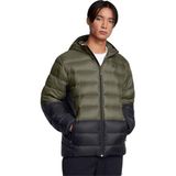 Under Armour Haki Erkek Kapüşonlu Zip Ceket 1385837-390 LEGEND DOWN HOODED JACK