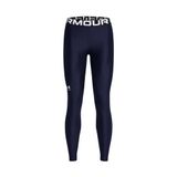 Under Armour HeatGear Authentics Tayt, Gece Yarısı Donanması/Beyaz, L