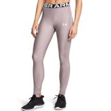 Under Armour HeatGear Rib Legging Kadın Tayt, Gri, MD