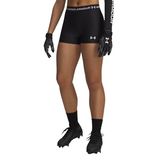 Under Armour HeatGear Shorty Kadın 3" Tayt Siyah
