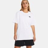 Under Armour Heavyweight Embroidered Patch Boyfriend Kadın Tişört - S - Beyaz