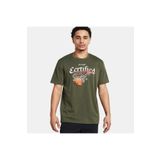 Under Armour Heavyweight Erkek Yeşil Basketbol T-shirt