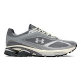 Under Armour Hovr Apparition Rtrftr Tc Unisex Gri Sneaker Düz Taban Kadınlar İçin Rahat Kullanım - Renkli