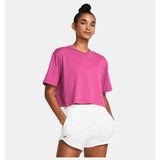 Under Armour Kadın Campus Boxy Crop Kısa Kollu T-shirt - Pembe-686