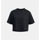 Under Armour Kadın Campus Boxy Crop Kısa Kollu T-shirt - Siyah-001