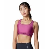 Under Armour Kadın Crossback Orta Etki Spor Sütyeni, (659) Fuşya Alacakaranlık / / Koyu Bordo, XL