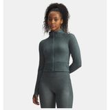 Under Armour Kadın Fermuarlı Ceket Mavi Suede Effect Özellikli Outdoor Giyim - Mavi-587