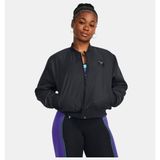 Under Armour Kadın Project Rock Bomber Mont 1382177-001 - L - Siyah-001