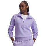 Under Armour Kadın Rakip Polar Yarım Zip, (538) Şeffaf / / Beyaz, XL