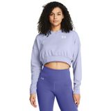 Under Armour Kadın Sweatshirt UA Rival Terry OS Crop Crw Celeste - White MD