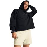 Under Armour Kadın Sweatshirt UA Rival Terry OS Hoodie Black - White MD
