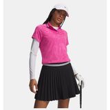 Under Armour Kadın Ua Armourdry Jacquard Polo T-Shirt - XS - Siyah