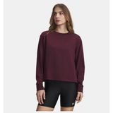 Under Armour Kadın UA Boxy Uzun Kollu T-Shirt - Kırmızı-600 - XL