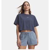 Under Armour Kadın Ua Center Kısa Kollu T-Shirt - Gri