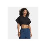 Under Armour Kadın UA Cropped Script Kısa Kollu T-Shirt 6009677-008