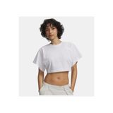 Under Armour Kadın UA Cropped Script Kısa Kollu T-Shirt 6009677-100