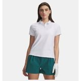 Under Armour Kadın Ua Drive Chill Kısa Kollu Polo T-Shirt 6009835-100 - Beyaz-100