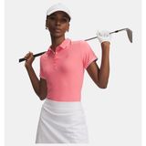 Under Armour Kadın Ua Drive Chill Kısa Kollu Polo T-Shirt 6009835-600 - Pembe-600