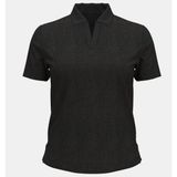 Under Armour Kadın Ua Halo Bonded Jacquard Polo T-Shirt - XS - Siyah