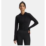 Under Armour Kadın UA Halo Jacquard Knit Ceket - Siyah