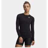 Under Armour Kadın UA HeatGear Authentics Compression Uzun Kollu T-shirt - Siyah-008