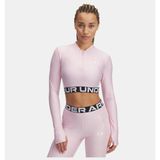 Under Armour Kadın Ua Heatgear Rib 1/4 Fermuarlı Uzun Kollu T-Shirt - Pembe