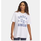 Under Armour Kadın UA Heavyweight Oversize Collegiate T-shirt - Beyaz