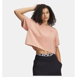 Under Armour Kadın Ua Heavyweight Wash T-Shirt - L - Kiremit