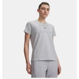 Under Armour Kadın Ua Icon Fleece Graphic Kısa Kollu T-Shirt - Gri-011