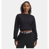 Under Armour Kadın Ua Icon Vida Fleece Crew Sweatshirt 6003675-004 - Siyah-004